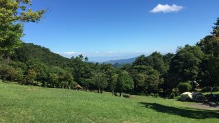 大野山アルプスランドでキャンプ